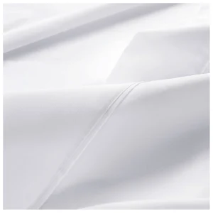 Sábanas 1.5 Plaza 144 Hilos Liso Blanco