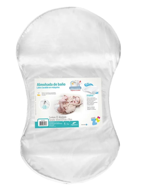 Almohada de Baño para Bebe  65cm x 37cm x 10cm  x 6cm