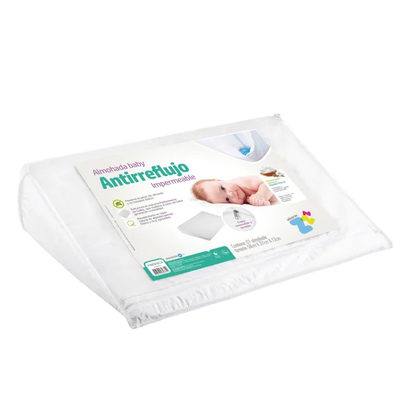 Almohada Antirreflujo Impermeable  58cm x 37cm x 12cm