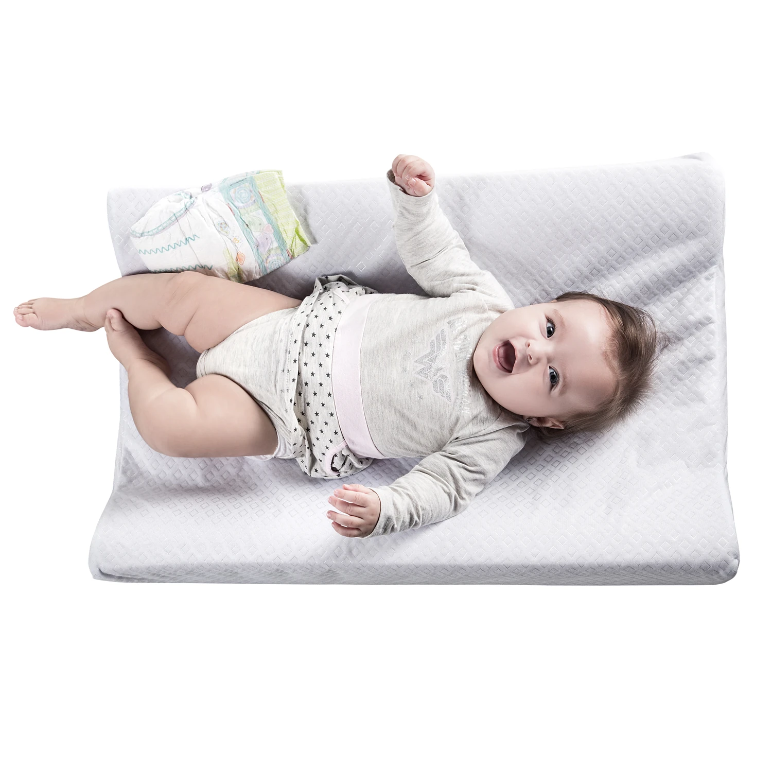 Cambiador de Cuna Impermeable Portatil 44cm x 69cm x 13cm - Imagen 4