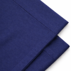 Azul Detalle Sábanas 2.0 Plazas 144 Hilos Liso Azul