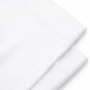 Blanco Detalle Sábanas 2.0 Plazas 144 Hilos Liso Blanco
