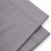 Gris Detalle Sábanas 1.5 Plaza 144 Hilos Liso Gris