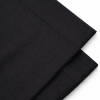 Negro Detalle Sábanas King 144 Hilos Liso Negro