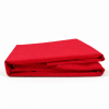 Sábanas 1.0 Plaza 144 Hilos Liso Rojo Italiano