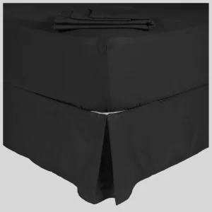 Sábanas 1.0 Plaza 144 Hilos Liso Negro