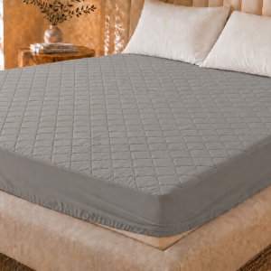Cubre Colchón Ajustable 1.0 Plaza MF/TNT 90G Gris
