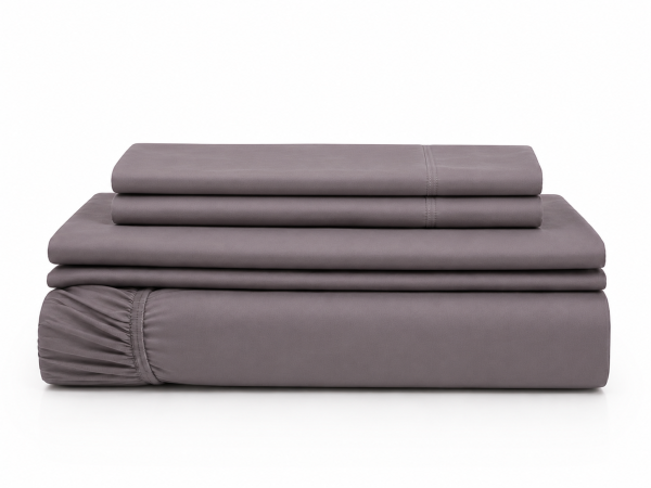 Sábanas 2.0 Plazas 300 Hilos Gris