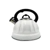 Tetera De Acero Inoxidable Bari 3,0 L Blanca