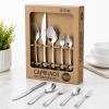 Set de Cubiertos de Acero Inoxidable 30 Piezas
