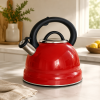 Tetera De Acero Inoxidable Viena 3 L Roja