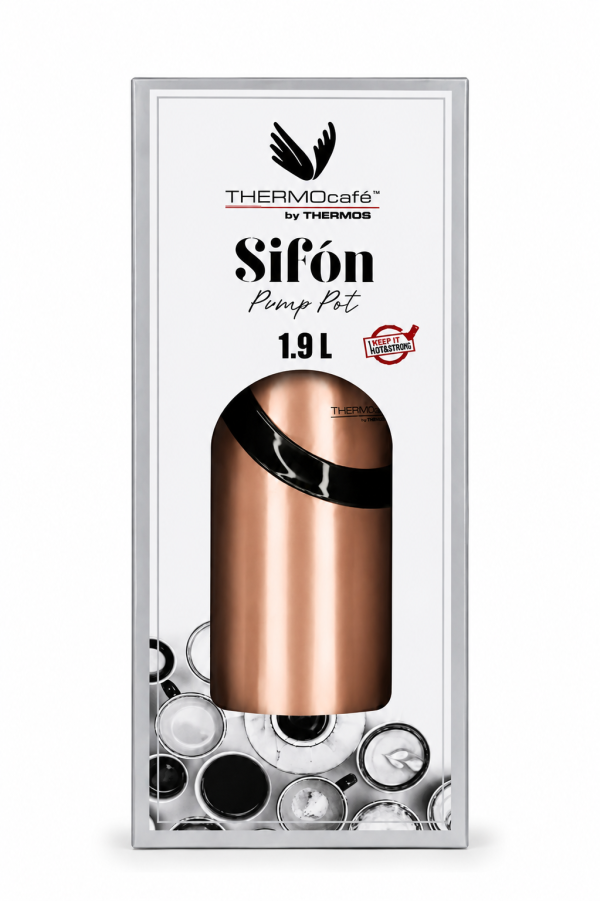 26 Termo Sifón de Vidrio 1,9 Litros Rosa