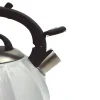 Tetera De Acero Inoxidable Bari 3,0 L Blanca