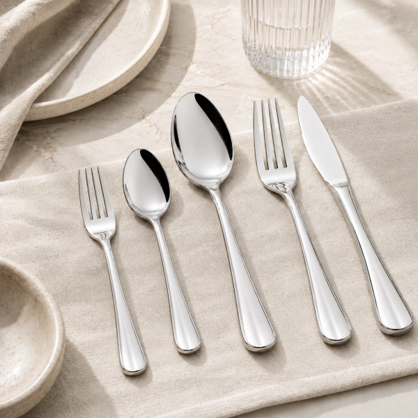 Set de Cubiertos de Acero Inoxidable 30 Piezas