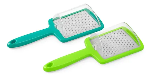 Rallador De Cocina Con Caja Y Tapa 22 Cm