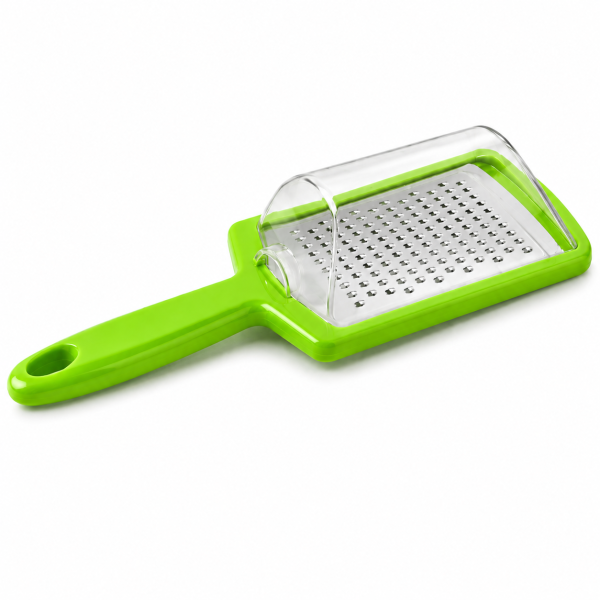 Rallador De Cocina Con Caja Y Tapa 22 Cm