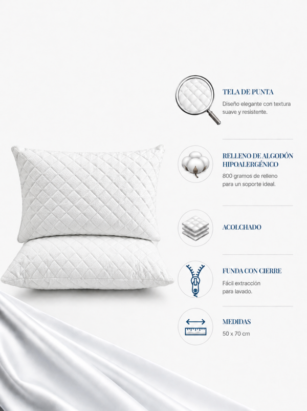 PACK ALMOHADA PREMIUM KEY HOME